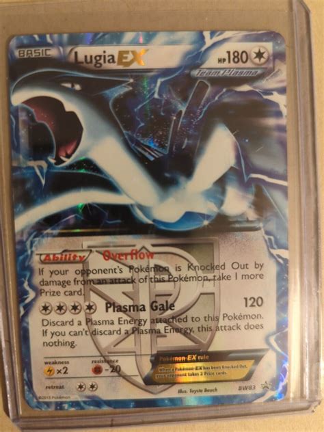 Mavin Lugia Ex Team Plasma Bw Black Star Promo Pokemon Card