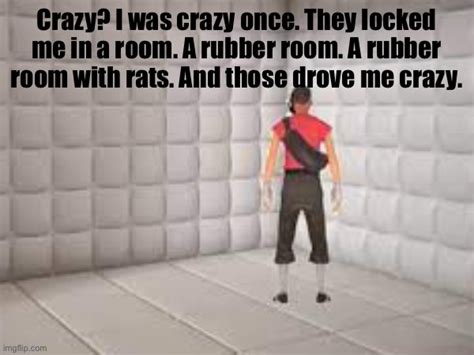 Crazy I Was Crazy Once They Locked Me In A Room A Rubber Room A