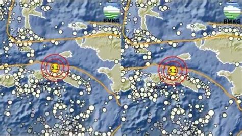 Gempa M Guncang Maluku Pagi Ini Desember Tribunnews