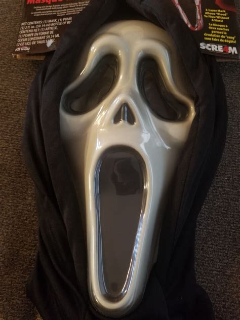 Mavin Scream Ghost Face Bleeding Mask Fun World Ghostface Blood Pump