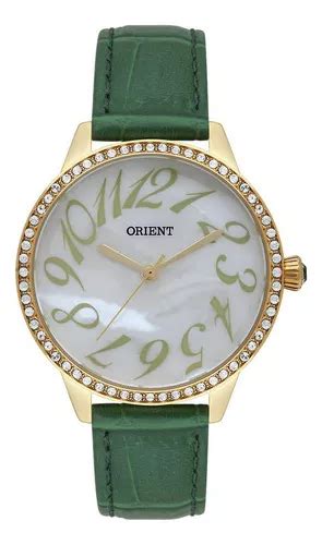 Reloj De Pulsera Orient Eternal Relolgio Orient Feminino Eternal Verde