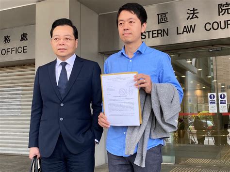 許智峯以私人刑事檢控 告西灣河開槍交警意圖謀殺等2罪 星島日報