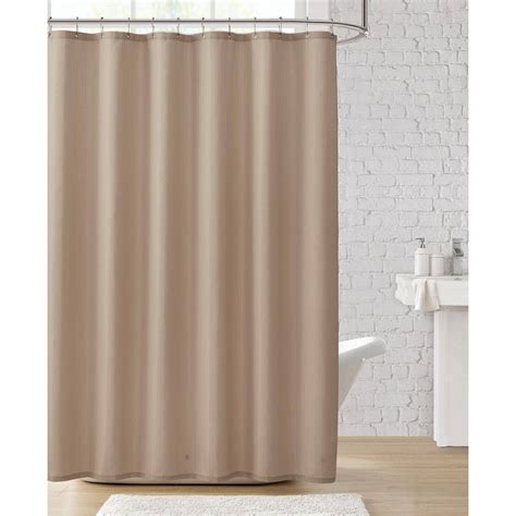 Clorox 100 Polyester Shower Curtain Set With Waterproof Peva Liner And