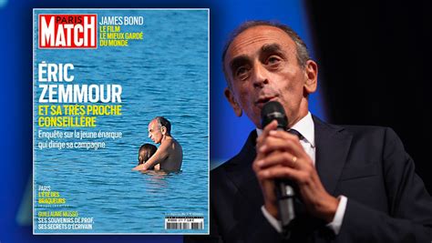 Éric Zemmour Furieux Contre La Une De Paris Match Qui Est Sarah Knafo Sa Très Proche