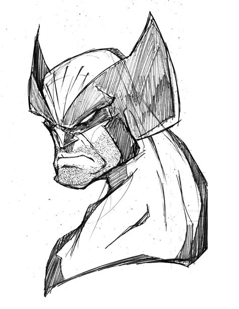 Wolverine Cartoon Drawing at GetDrawings | Free download