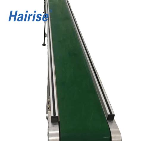 Hairise Plastic Pvc Incline Flight Food Grade Pu Belt Conveyor China