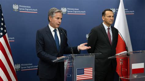 Secretary Blinken Holds A Joint Press Availability With Polish Foreign