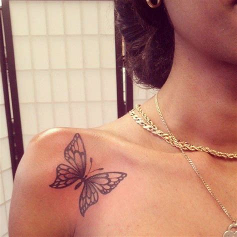 Details About Butterfly Tattoos On Shoulder Latest