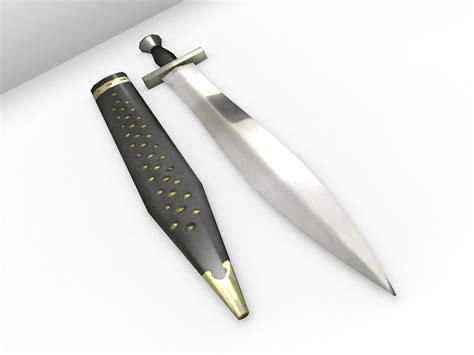 3d Sword Sheath Model