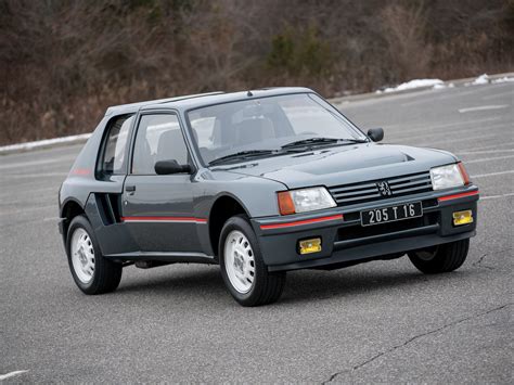 Rm Sothebys 1984 Peugeot 205 Turbo 16 Amelia Island 2018