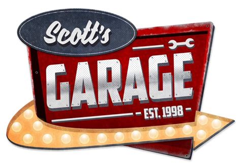 Garage Personalized Sign | Garage Art™