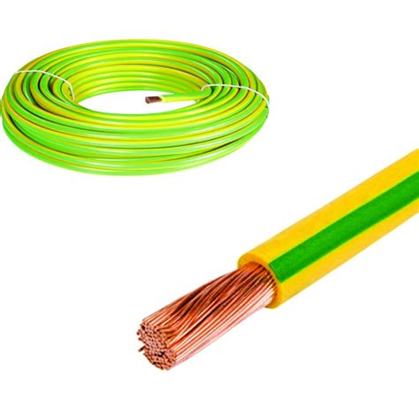 Cable Puesta A Tierra Cpt Amarillo Verde Mm