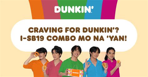 Dunkin Donuts SB19 Combos Manila On Sale