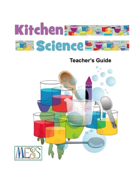 Kitchen Science – For Educators