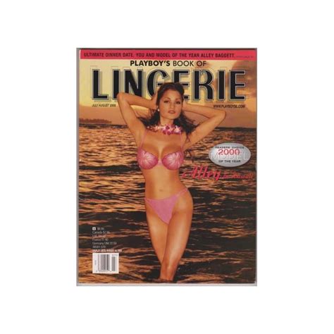 Buy Playboy S Book Of Lingerie July August Alley Baggett Single