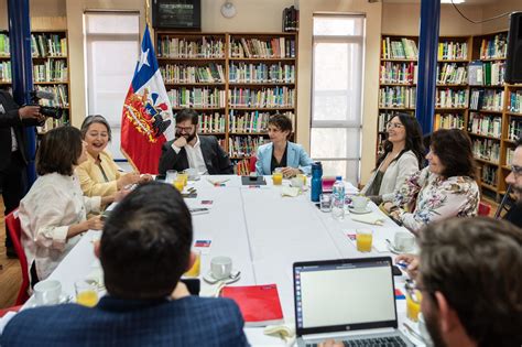 Presidente Boric Encabeza Comité Político En La Comuna De Huechuraba La Tercera