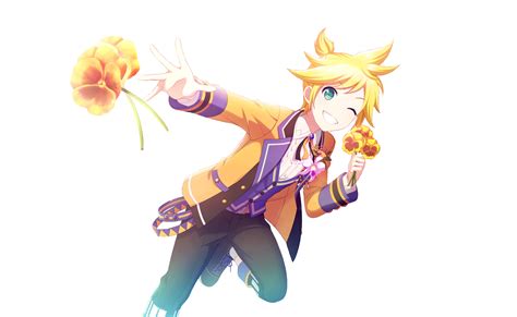 Kagamine Len Render [vocaloid Project Sekai] By Platlia On Deviantart