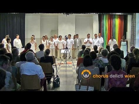 Chorus Delicti Wien Singt Tierisch YouTube