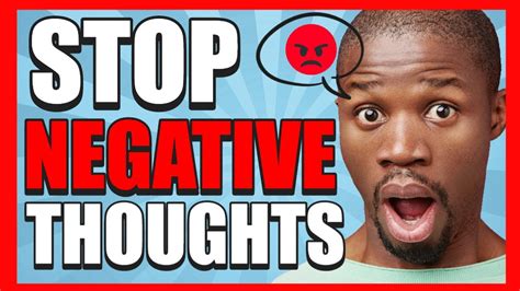 How To Stop Negative Thoughts From Entering Your Mind Simple Trick To