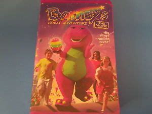 Barney's Great Adventure The Movie VHS Video Vintage