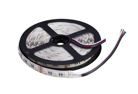 Banda Led Rgbw Alb Rece 14 4w M 12v Dc Smd5050 60led M Ip20