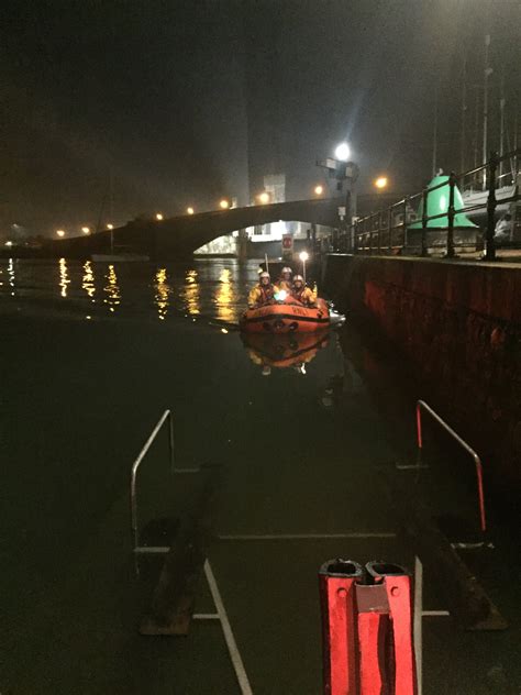 Muddy Saturday Double Rescue For Conwy Rnli Lifeboat Station Rnli