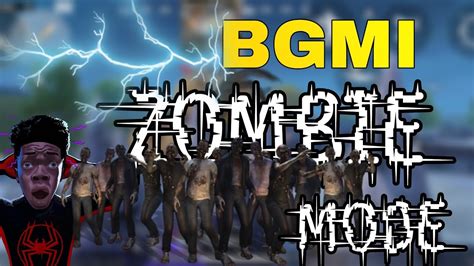 Bgmi Zombie Mode Rush Gameplay 🧟‍♂️battlegroundsmobilein Youtube