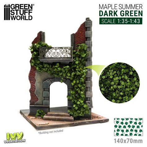 Edera In Miniatura Acero Verde Oscuro Grande GSW