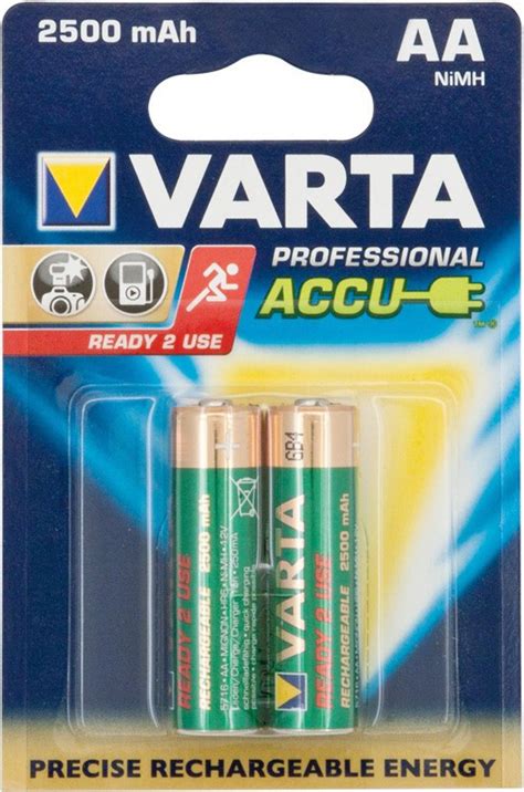 Батерии Varta Rechaccu Power Aa 2600mah Bli 2 Техмарт