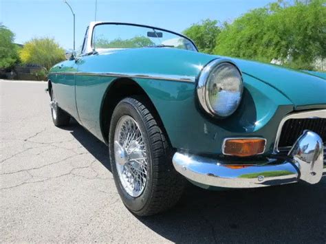 Mgb Roadster W Hardtop British Racing Green Fresh Restoration Beautiful Car Classic Mg Mgb