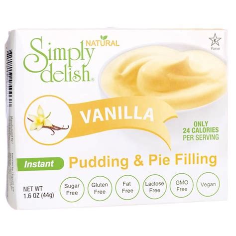 Simply Delish Instant Pudding Vanilla 1 6 Oz Pkg Swanson Pudding