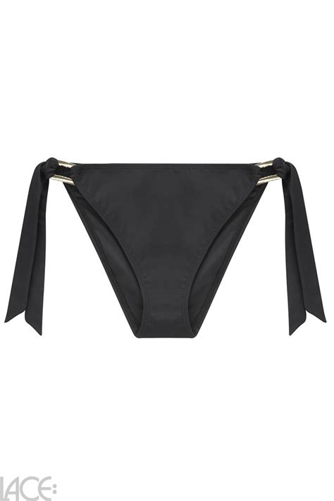 Miss Mandalay Bikini Slip zum Schnüren Miss Mandalay Swim 01 BLACK