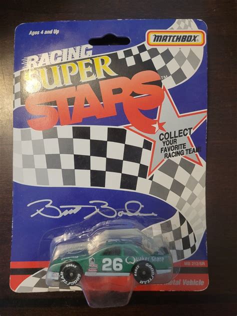 1992 164 Die Cast Matchbox Racing Super Stars Brett Bodine 26 Quaker