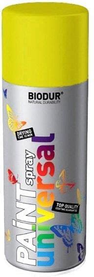 Farba Biodur Emalia Spray Żółty 0 4L Opinie i ceny na Ceneo pl