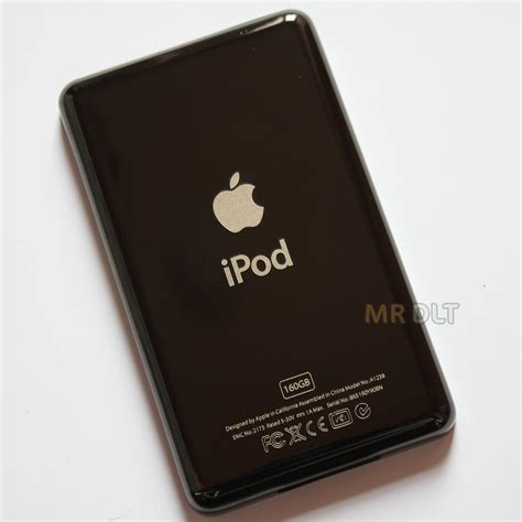 Custom Black Back Cover - iPod Classic Parts - iPod Parts UK