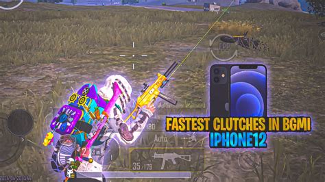 Fastest Clutches In Bgmi 💥iphone 12 Smooth 90fps Pubg Bgmi Test