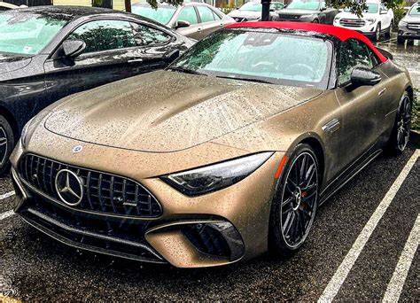 2022 Mercedes Amg 2022 Sl63 In Citrine Brown Magno