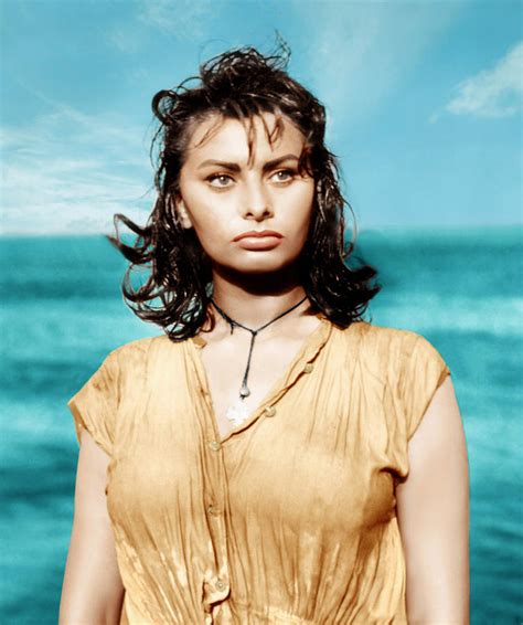 Boy On A Dolphin, Sophia Loren, 1957 Photograph by Everett