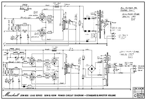 Marshall Jcm X Wiring Diagram Wiring Diagram