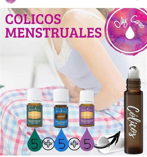 Cólicos menstruales Recetas de aceites esenciales Aceites esenciales