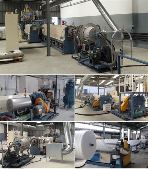 EPE Foam Sheet Extrusion Line NPE Foam Sheet Extruder