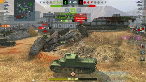 WOT Blitz Mastery Class Ace Tanker Chi Ri 3 7K Damage 3 Kills