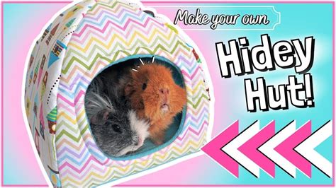 How To Make Your Own Guinea Pig Hidey Hut Tutorial And Sewing Pattern