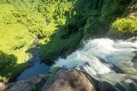 Fuipisia Waterfall - where you can swim at the top of the falls ...