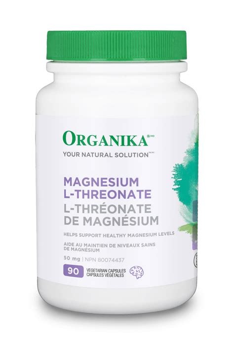 Magnesium L Threonate Organika Health Products