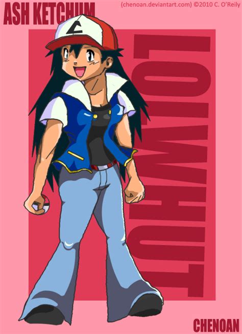 Ash Ketchum Gender Bender by Chenoan on DeviantArt