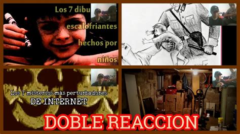 REACCION A DROSS DIBUJOS ESCALOFRIANTES HECHOS POR NIÑOS Y 7 MISTERIOS