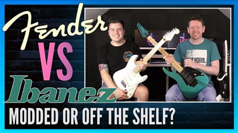 Fender Strat Vs Ibanez RG Guitar Tone Shootout YouTube