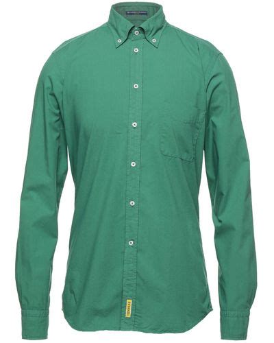 Green B D Baggies Shirts For Men Lyst