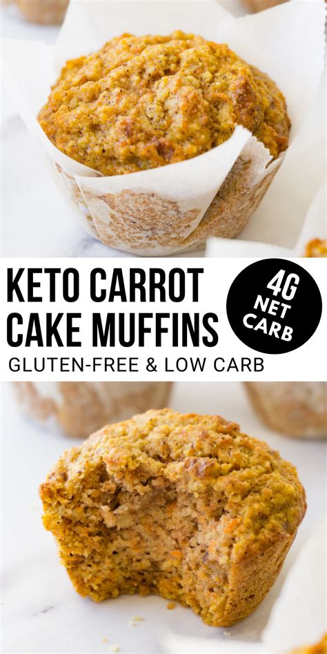 Healthy Carrot Muffins Recipe Healthy Carrot Cakes Keto Recipes Easy Keto Desert Recipes